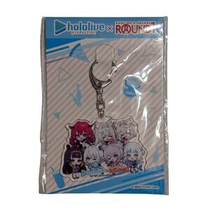 Hololive x Round 1 Exclusive Limited Edition Chibi Characters Acrylic Keychain